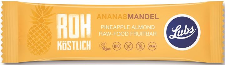 Lubs Ecological baton fruit raw pineapple with almond