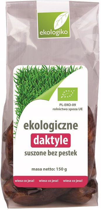 Ekologiko Organic dried pitted dates