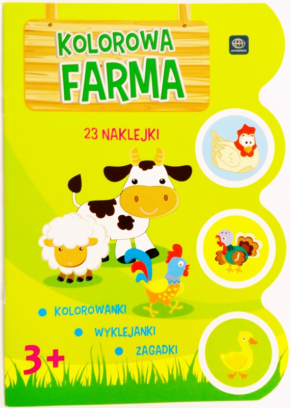 Interdruk Kolorowanka z naklejkami