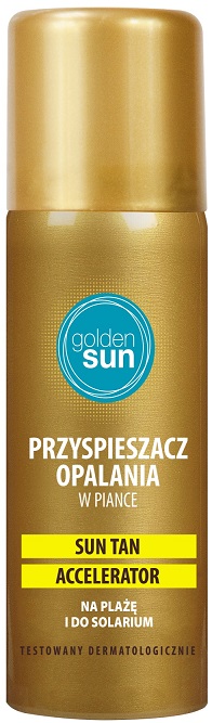 Golden Sun accélérateur de bronzage dans la mousse