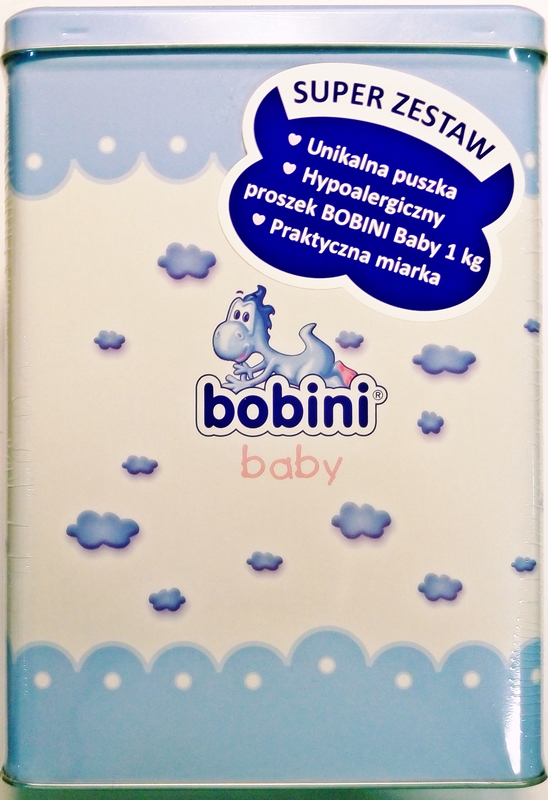 Bobini Super set hypoallergenic washing powder in a unique box