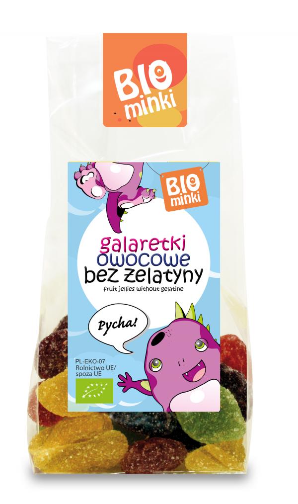 gelatina de fruta Biominki sin gelatina BIO