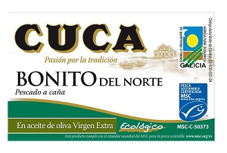 el aceite de oliva BIO Cuca albacora bonito