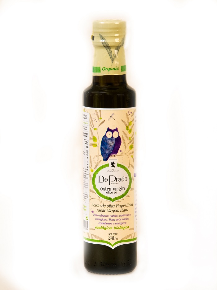 De Prado natives Olivenöl extra für Großvater und Großmutter Eko ÖKOLOGIE