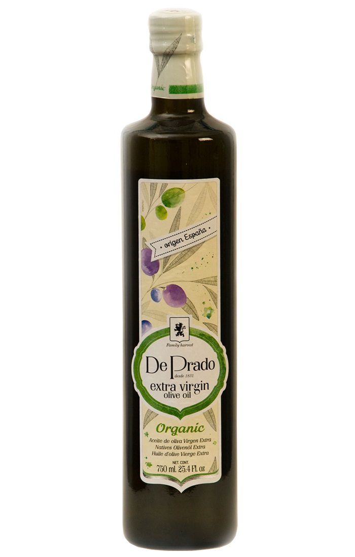 De Prado huile d'olive extra vierge Eko ÉCOLOGIQUES