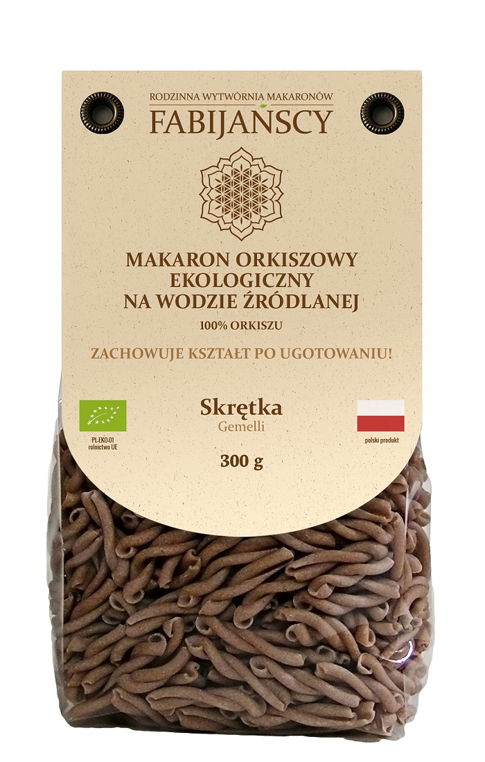 Fabijańscy spelled pasta twisted Eco ECO