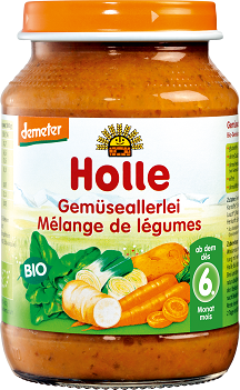 Holle Mixed vegetables gluten BIO libre