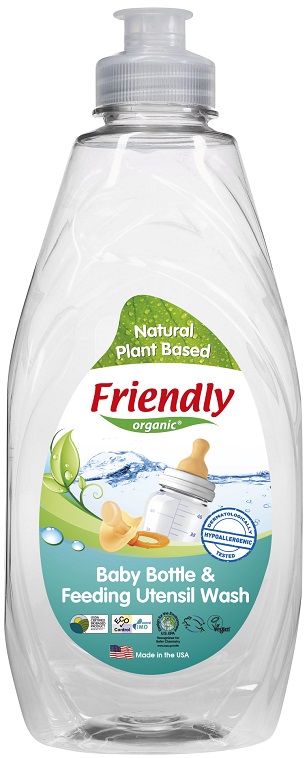 Friendly Organic cleaner bottles, teats and feeding equipment