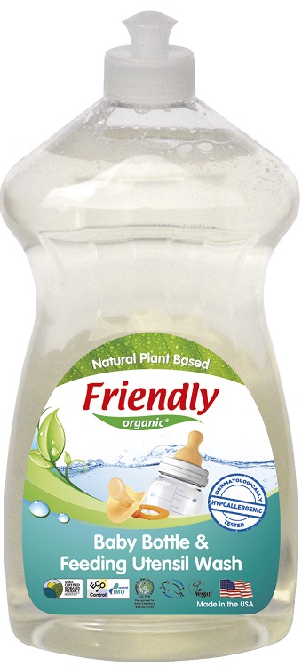 Friendly Organic Płyn do mycia butelek,smoczków i akcesoriów do karmienia