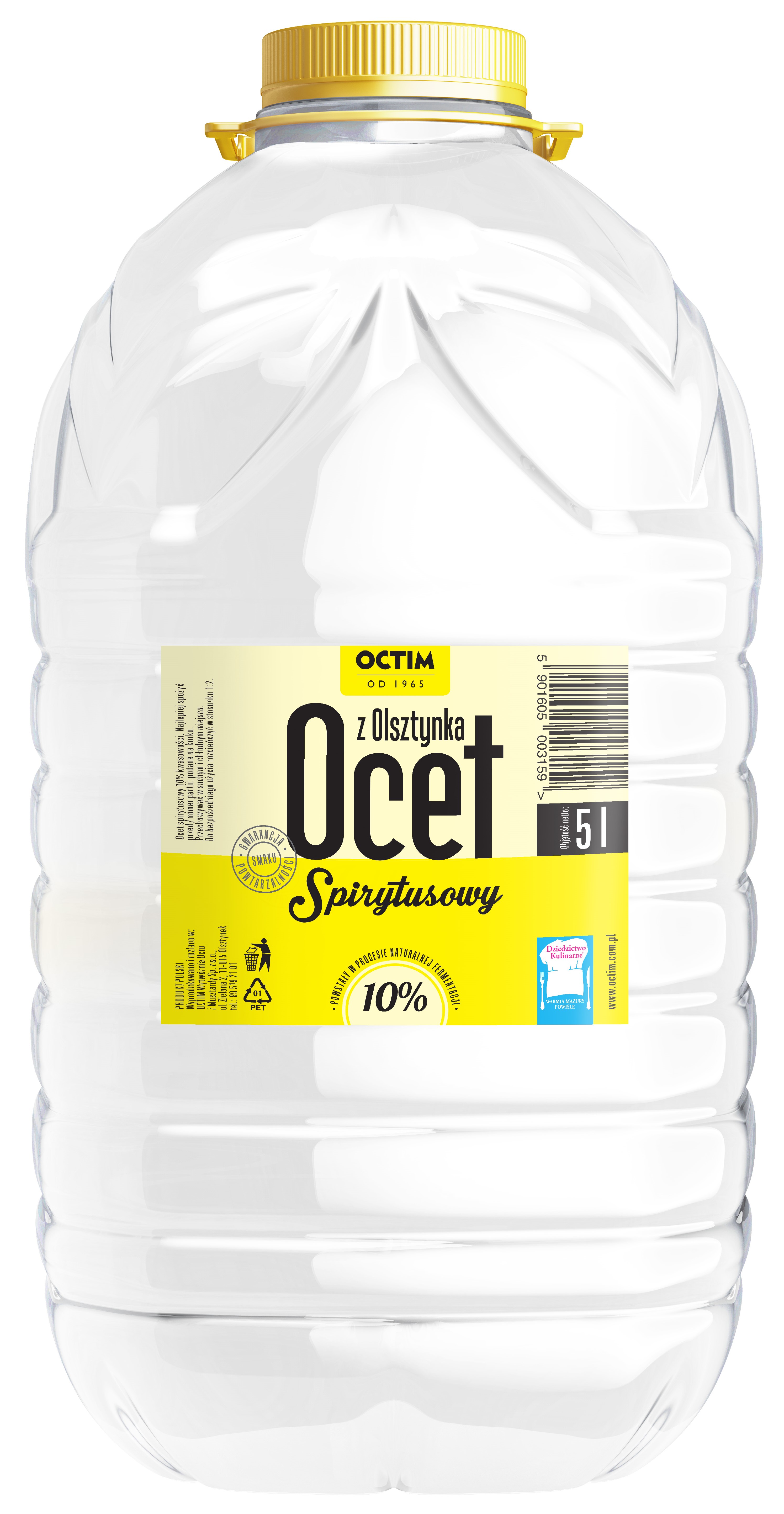 Octim спиртовой уксус 10% кислотности