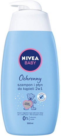 Nivea Baby Delikatny szampon łagodzący dla dzieci i niemowląt