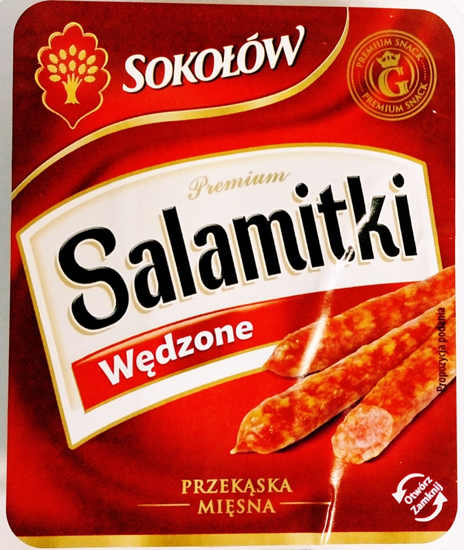Sokołów Salamitki wędzone