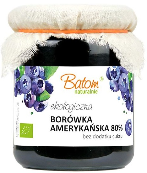 Batom Borówka amerykańska 80% B/C BIO