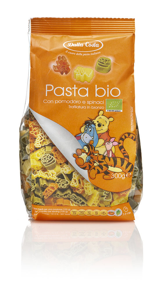 Dalla Costa Pasta semolinowy Tri Disney Winnie the Pooh BIO