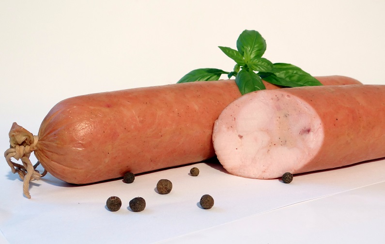 salchicha de alimentos tradicionales de pechuga de pavo 100% carne de pavo