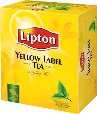 Lipton Yellow Label herbata czarna ekspresowa