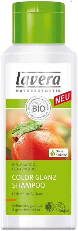 Lavera Shampoo für coloriertes Haar mit Extrakten aus Bio-Bio-Mango und Avocado