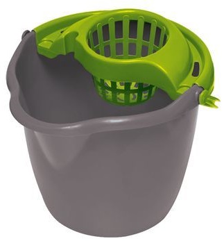 York Round bucket with squeezer 12 l