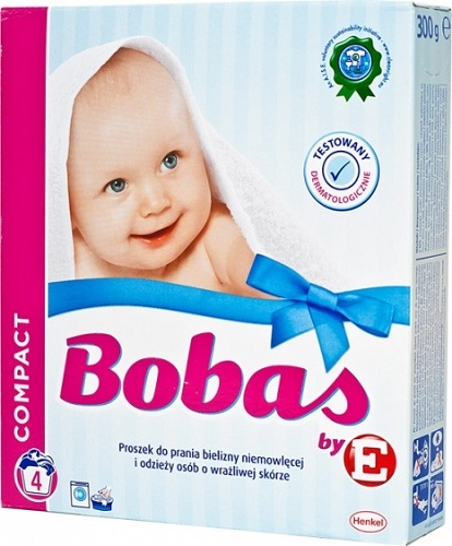 Bobas Pulver zum Waschen Babywäsche