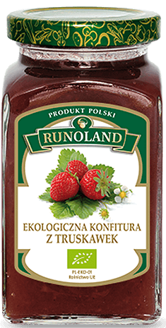 Runoland jam from strawberries BIO