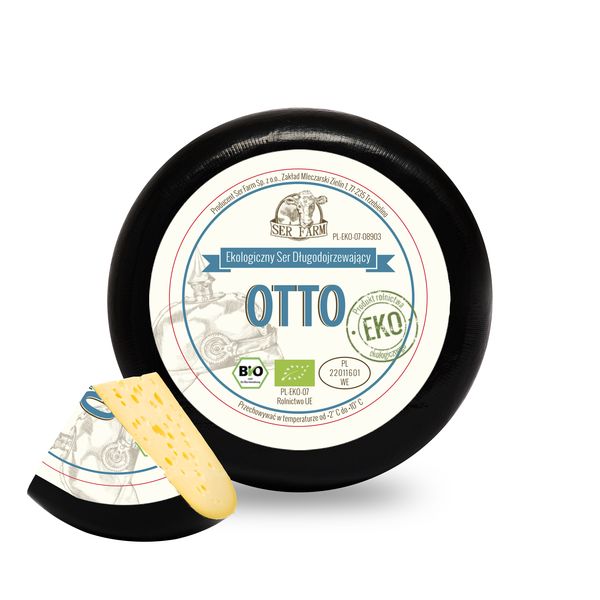 Alter gelber Käse der Molkerei Otto BIO