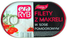 Era Ryb Filety z makreli w sosie pomidorowym