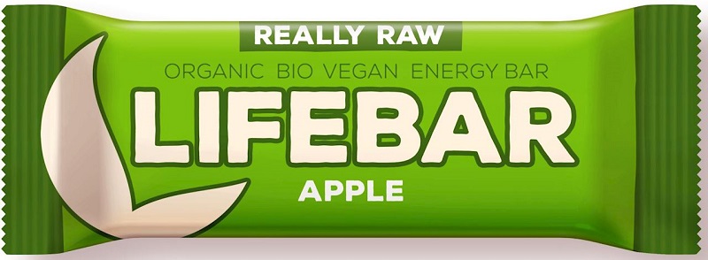 Lifefood Baton jabłkowy RAW  bezglutenowy BIO