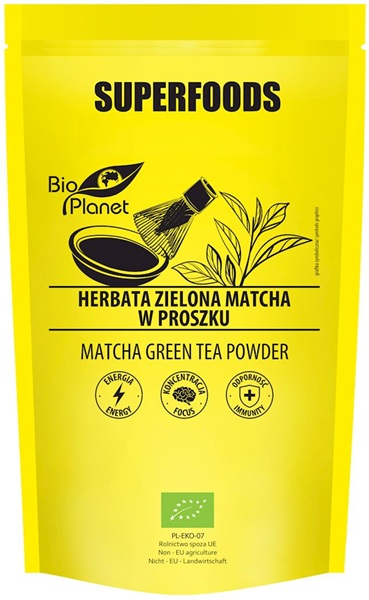 Bio Planet Herbata zielona Matcha BIO