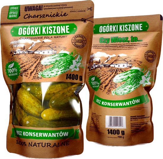 Charsznickie pickled cucumbers without preservatives