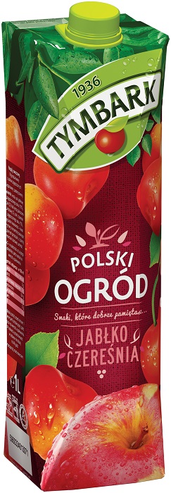 Tymbark Polski Ogród Napój jabłko-czereśnia