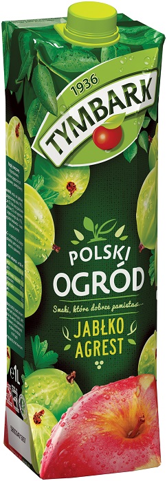 Tymbark Polski Ogród Napój jabłko-agrest