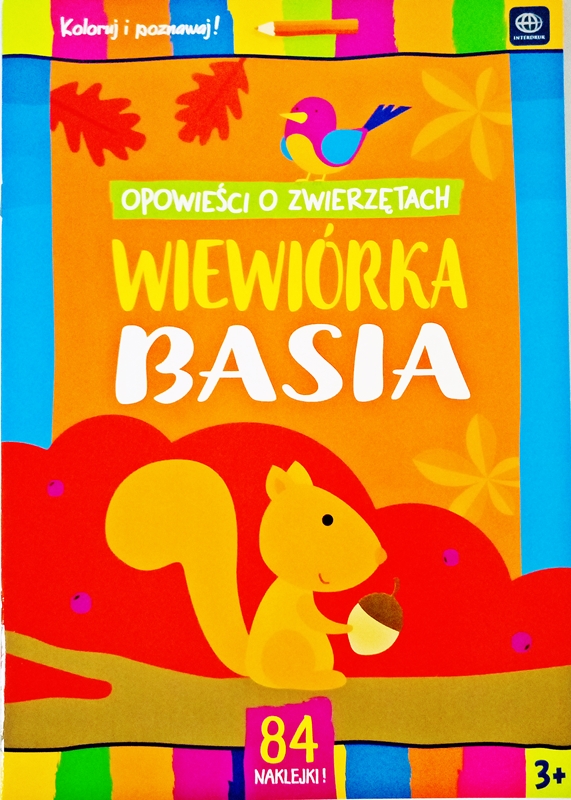 Interdruk Kolorowanka z naklejkami