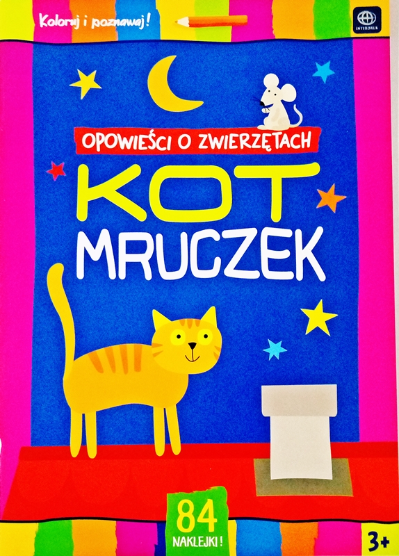 Interdruk Kolorowanka z naklejkami