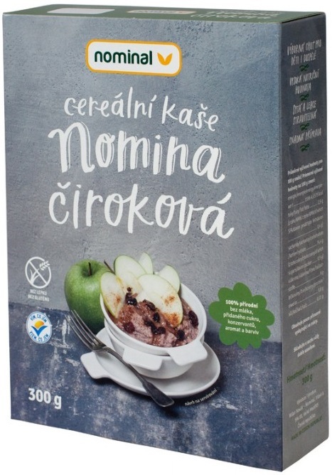 Nominal instant porridge of grain sorghum