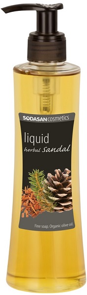 Sodasan soap sandalwood and herbs in liquid BIO