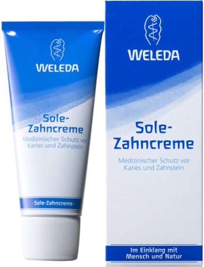 Weleda Toothpaste with sea salt without fluoride