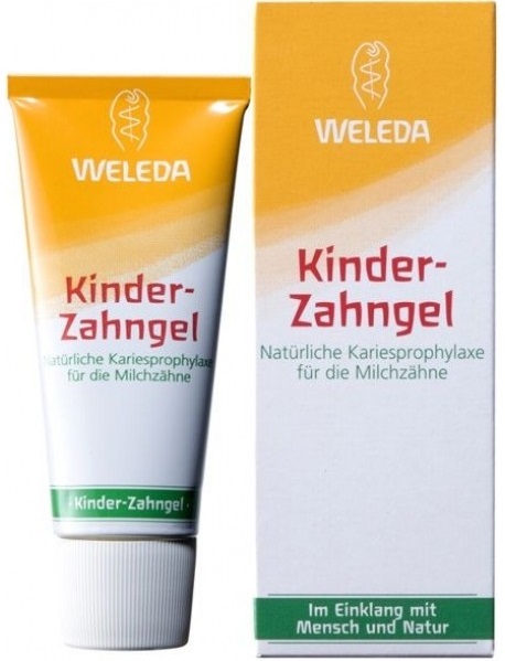 Weleda gel toothpaste for children without fluoride