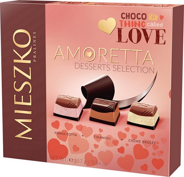 Mieszko Amoretta Desserts Selection blend of chocolates