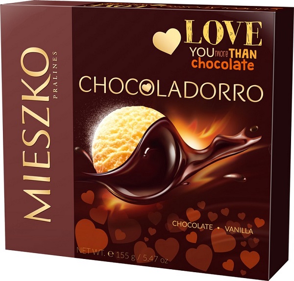 Mieszko Chocoladorro Chocolate & Vanilla Chocolate stuffed