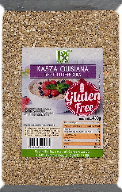 Radix-Bis Groat, oat gluten-free