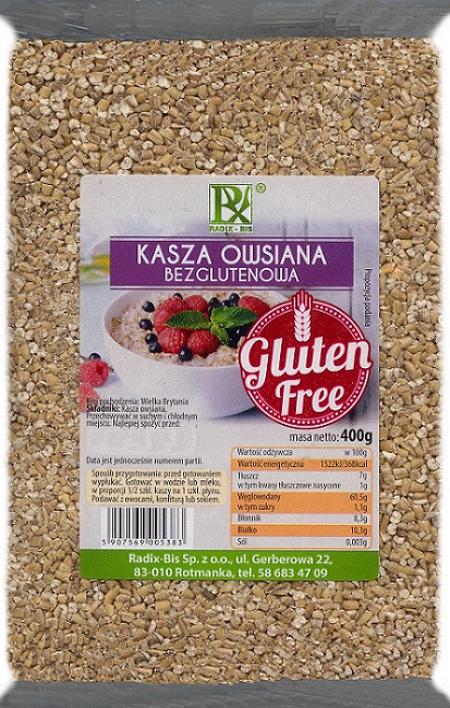 Radix-Bis Hafergrützen glutenfrei