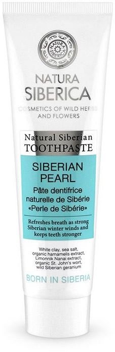 Pasta de dientes Natura Siberica Siberian Pearl Eco