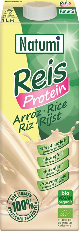 Natumi Napój ryżowy bezglutenowy z proteinami BIO