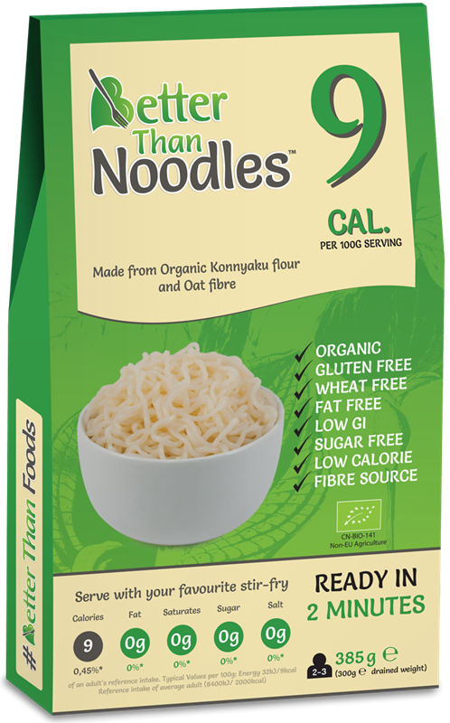 Better Than Foods Pasta konjac noodle gluten free BIO