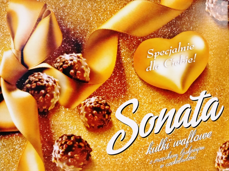 Sonata balls wafer with hazelnut chocolate
