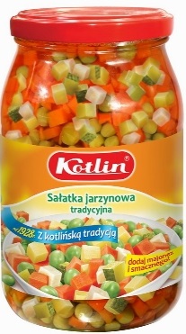 Kotlin vegetable salad Traditional