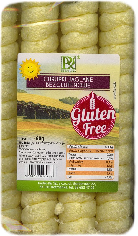 Radix-Bis Crisp millet gluten-free