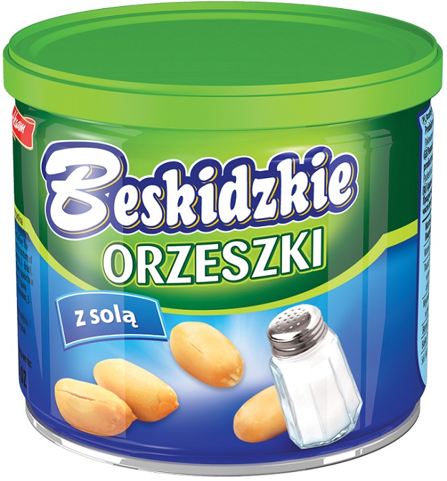 Beskid peanuts with salt