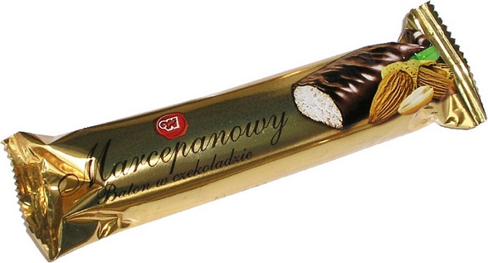 Wolność Marcepanowy baton w czekoladzie