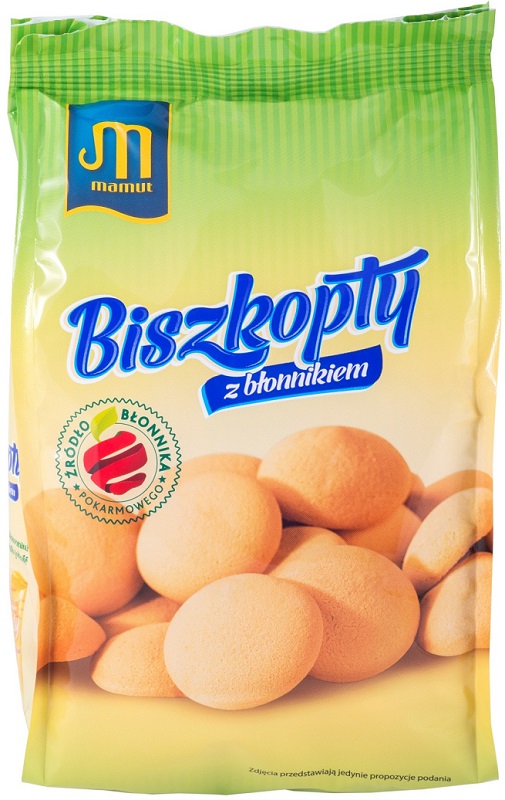 Mamut Biszkopty z błonnikiem